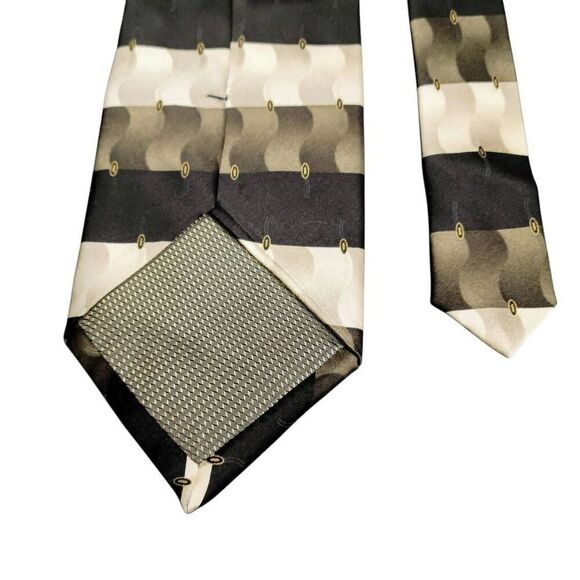 Tie Silk Luxury Neutral Business Professional or Dress Necktie - Picture 5 of 10